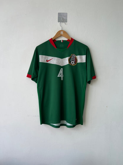 (M/L) Mexico 2006-07 Home Shirt R. Marquez #4