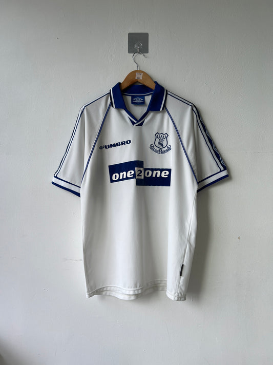 (L) Everton 1998-99 Away Shirt Materazzi #15