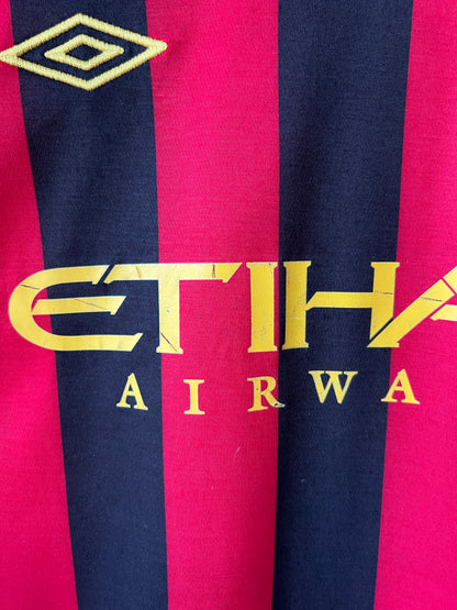 (XL) Manchester City 2011-12 Away Shirt Kun Aguero #16