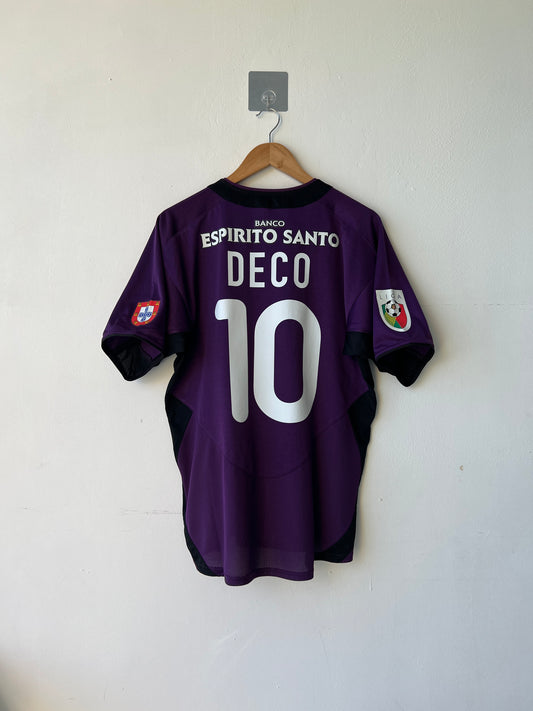FC Porto 2003-04 Away Shirt Deco #10 (M)