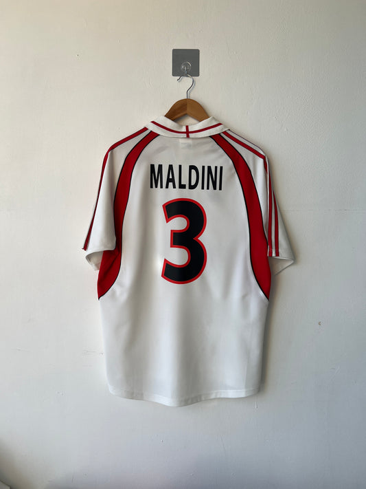 AC Milan 2000-02 Away Shirt Maldini #3 (M)