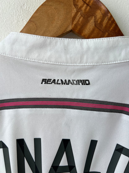 (M) Real Madrid 2014-15 Home Player Version Shirt Ronaldo #7