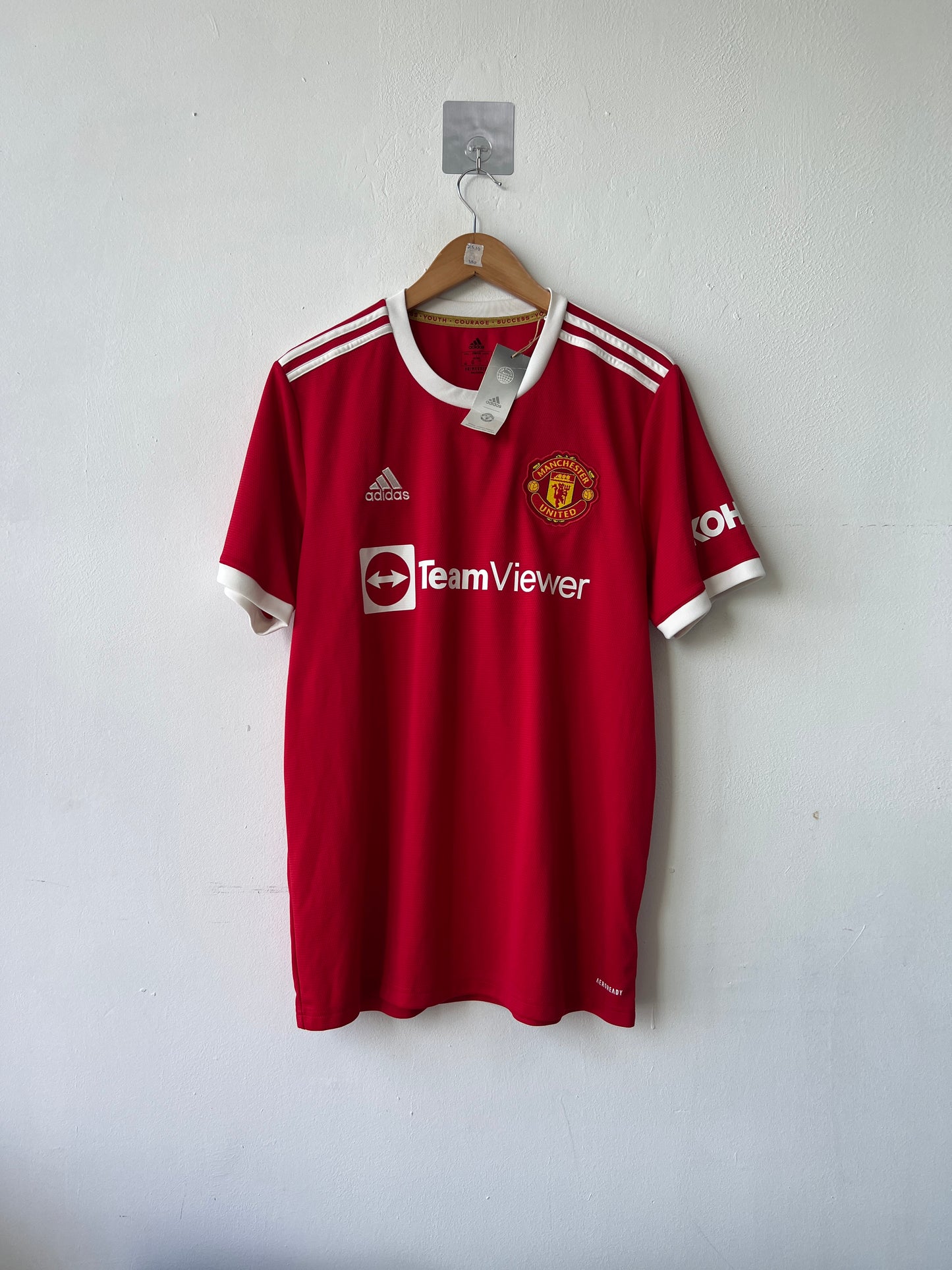 (L) Manchester United 2021-22 Home Shirt Ronaldo #7 (NEW)