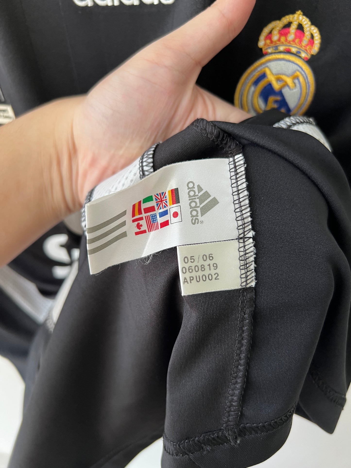 (M) Real Madrid 2006-07 Away Shirt Beckham #23