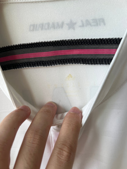 (M) Real Madrid 2014-15 Home Long Sleeve Shirt Ronaldo #7