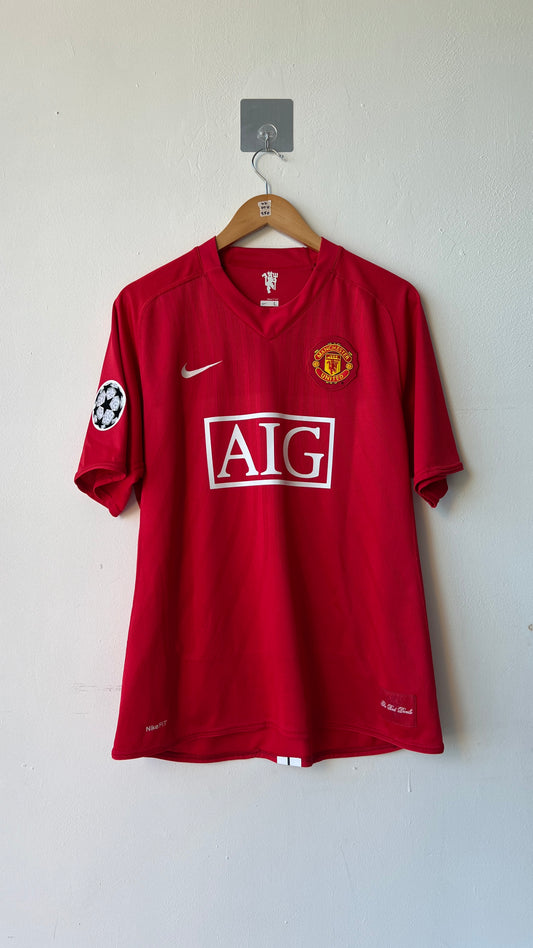 Manchester United 2007-09 Home Shirt Ronaldo #7 (L)