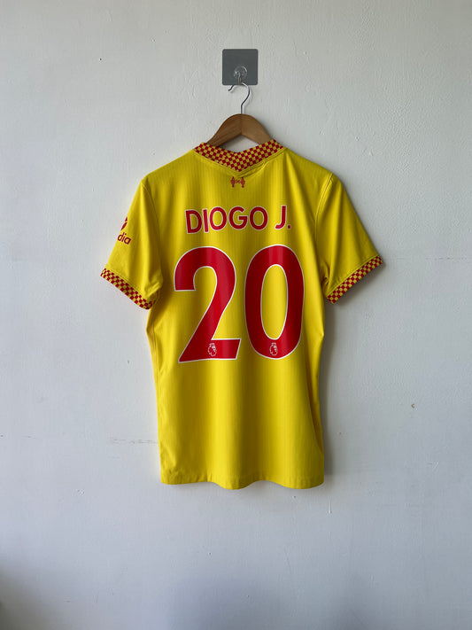 (M) Liverpool 2021-22 Third Player Issue Shirt Diogo Jota #20