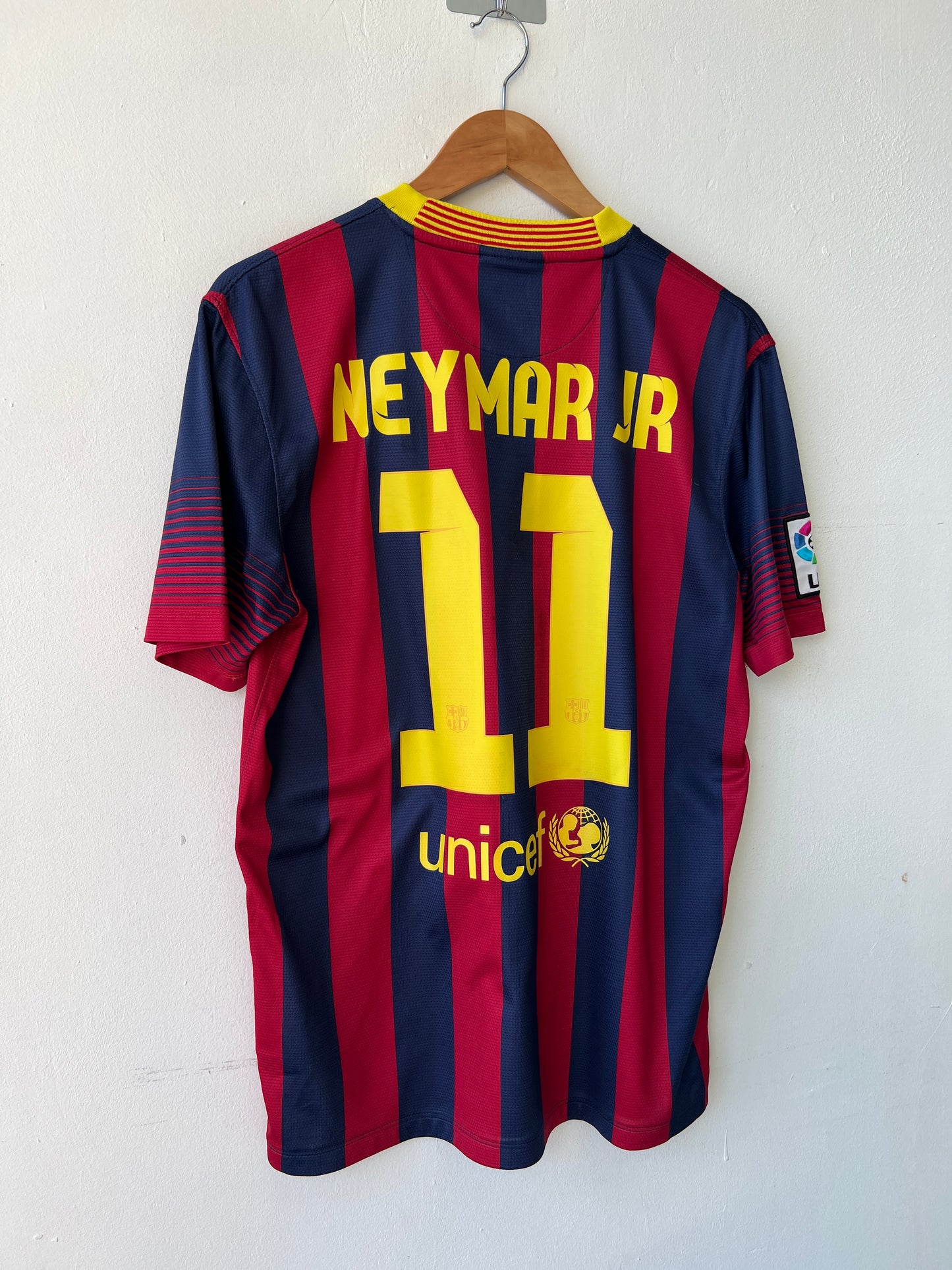 (M) Barcelona 2013-14 Home Shirt Neymar Jr. #11