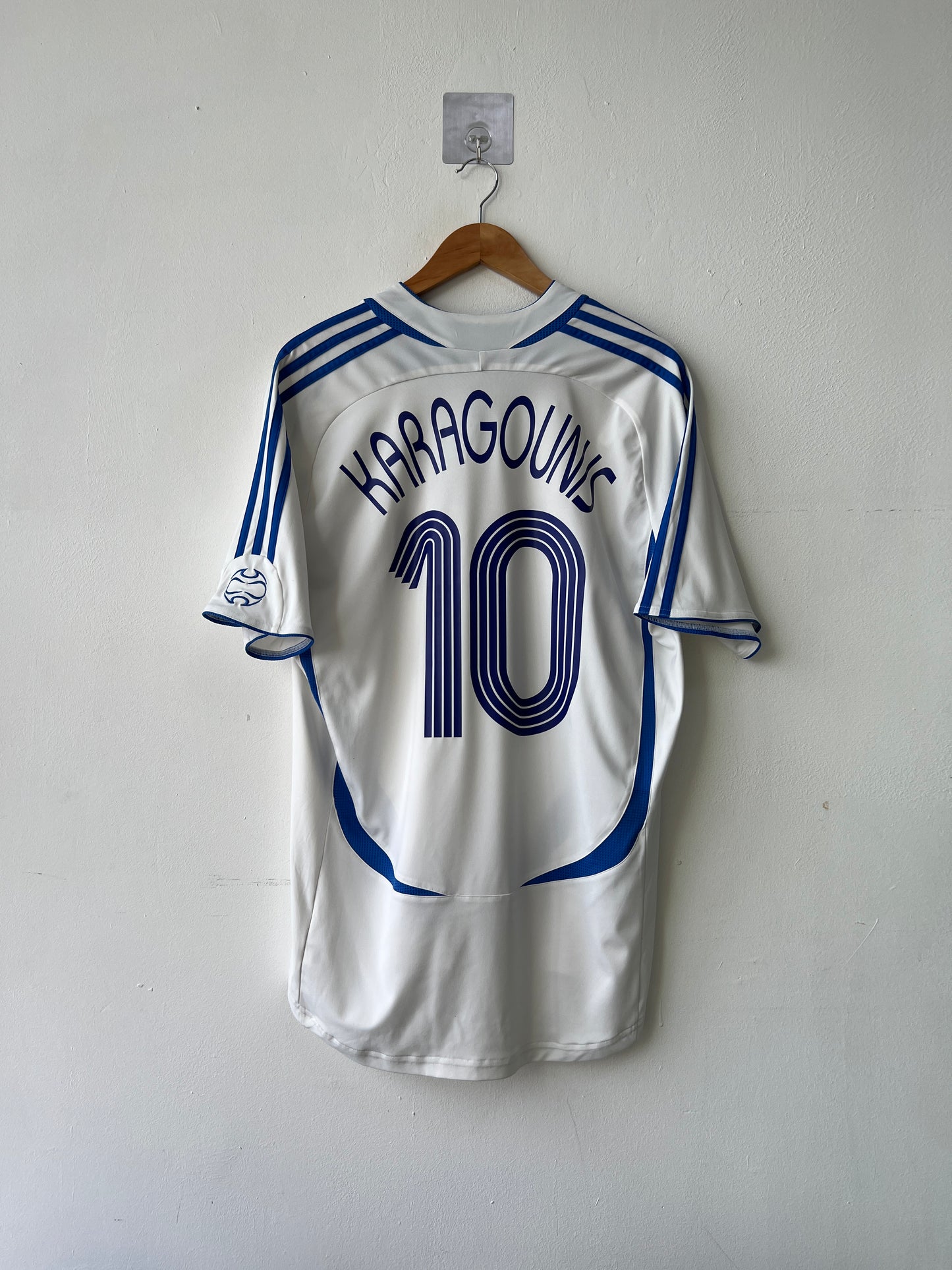(L) Greece 2006-08 Home Shirt Karagounis #10