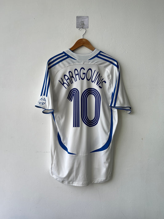 (L) Greece 2006-08 Home Shirt Karagounis #10