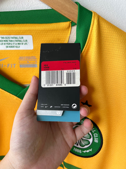 (L) Celtic 2013-14 Away Shirt Virgil #5 (NEW)