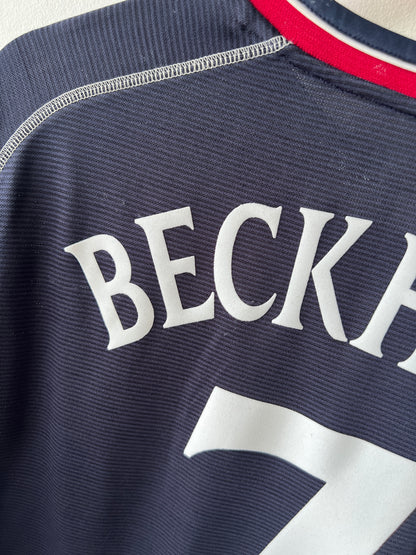(XL) Manchester United 2000-01 Third Shirt Beckham #7