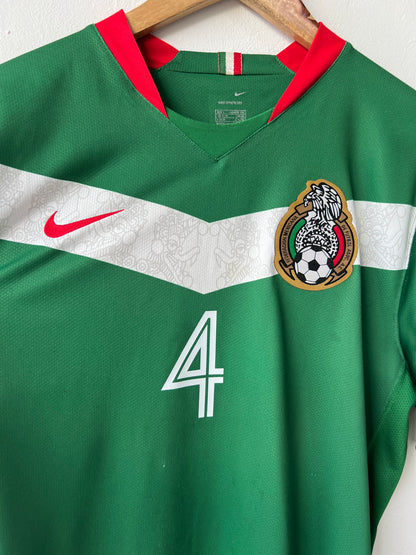 (L) Mexico 2006-07 Home Shirt R. Marquez #4