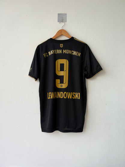 (L) Bayern Munich 2021-22 Away Shirt Lewandowski #9