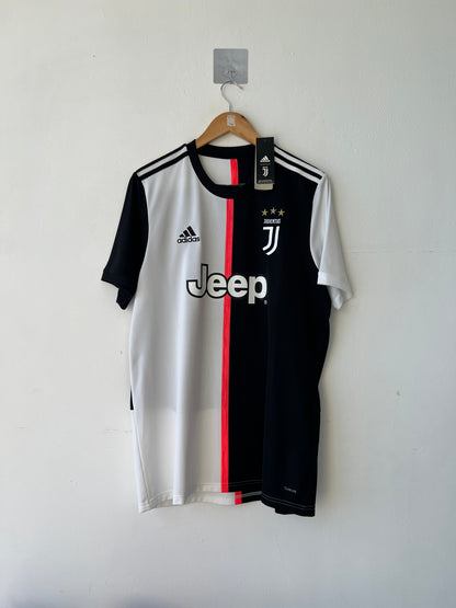 (L) Juventus 2019-20 Home Shirt Ronaldo #7 (Arabic) (NEW)