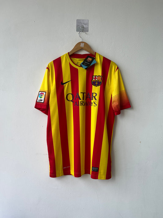 (L) Barcelona 2013-15 Away Shirt Puyol #5 (NEW)