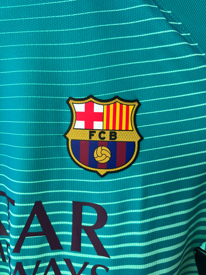 (XL) Barcelona 2016-17 Third Player Version Shirt Neymar Jr. #11 (NEW)