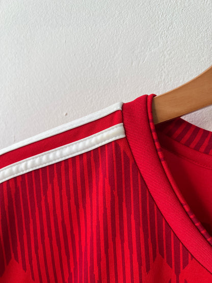 (XL) Bayern Munich 2018-19 Home Long Sleeve Shirt Lewandowski #9