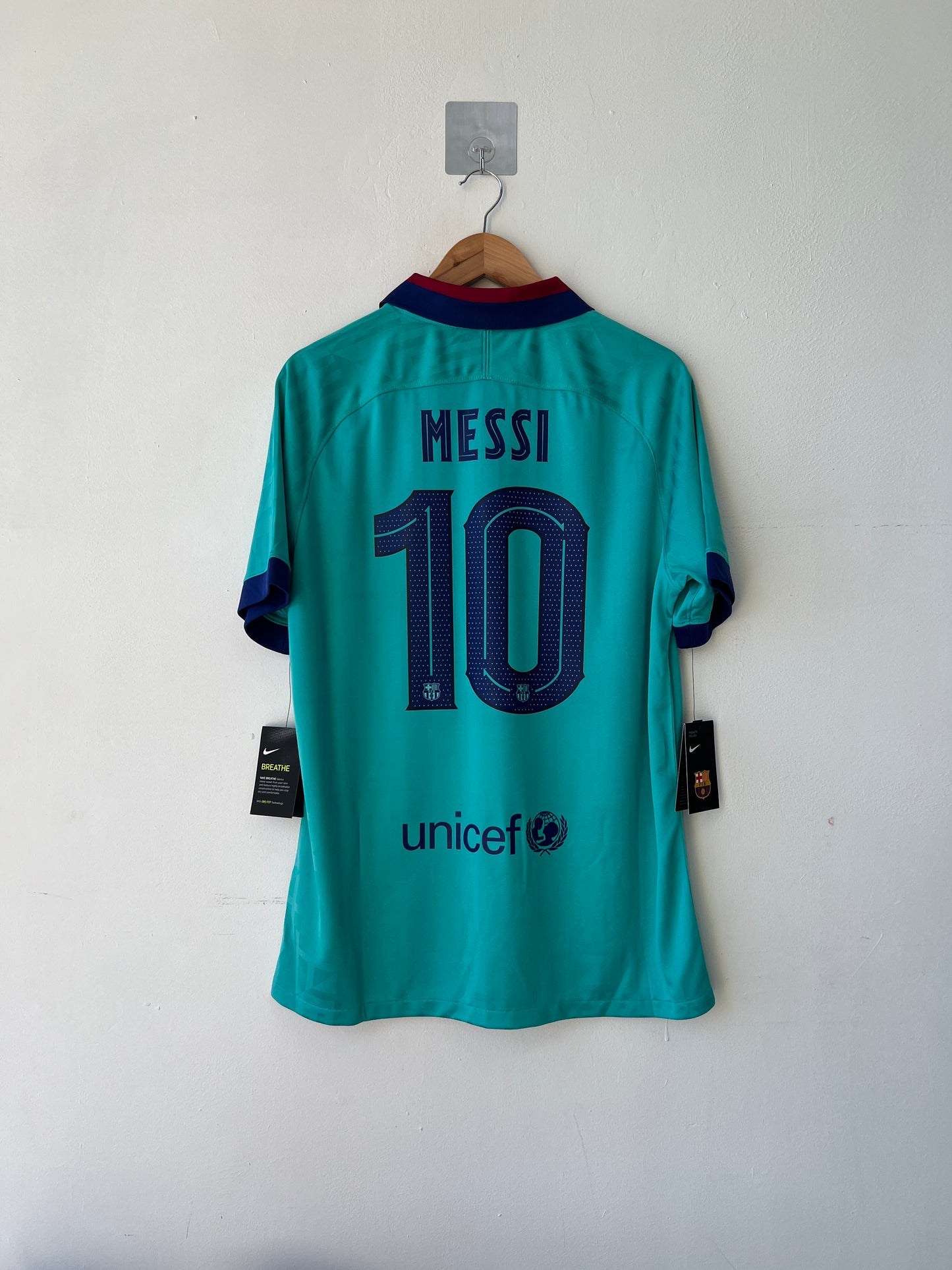 (L) Barcelona 2019-20 Third Shirt Messi #10 (NEW)