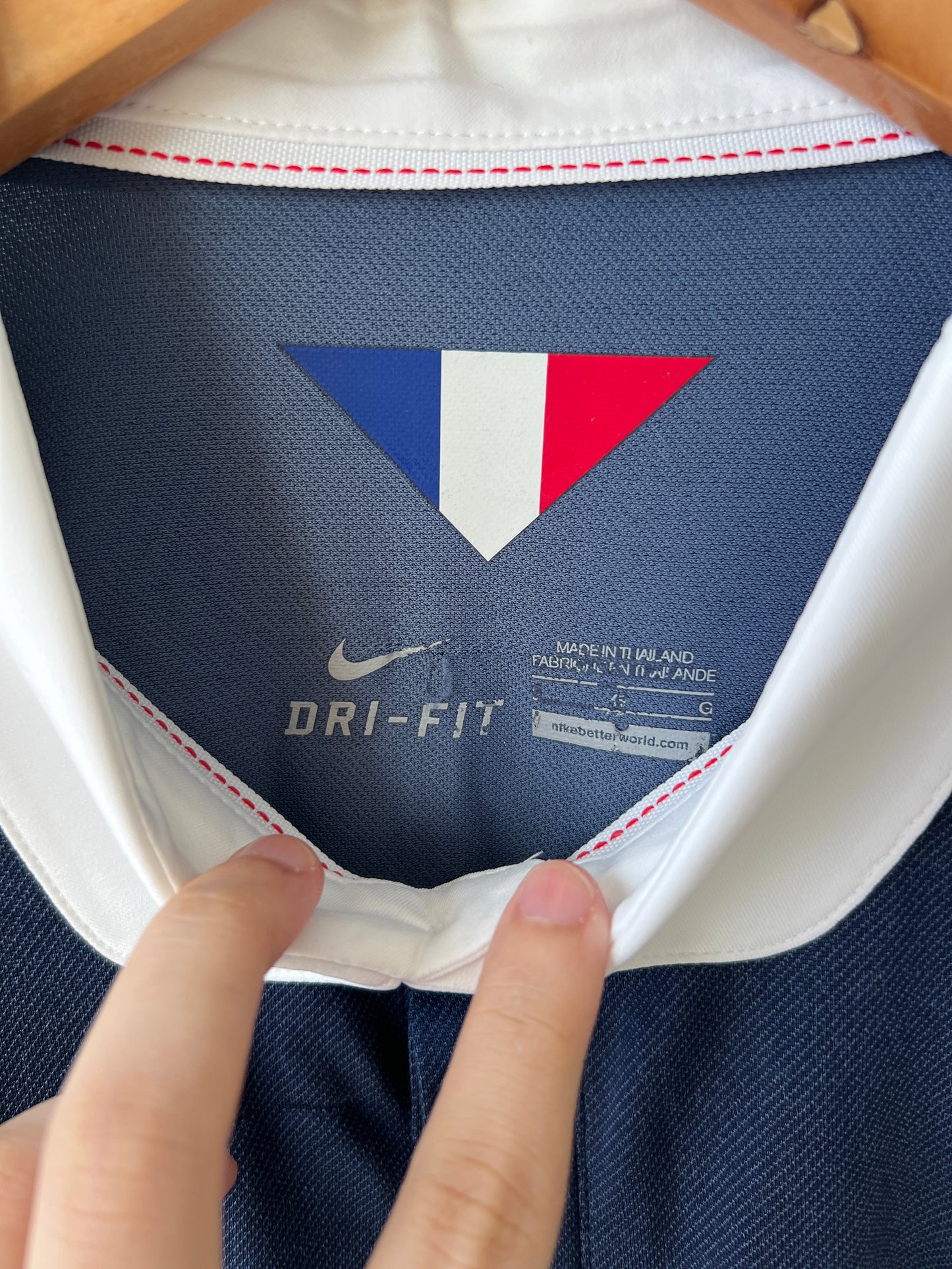 (L) France 2014-15 Home Shirt Benzema #10 (NEW)