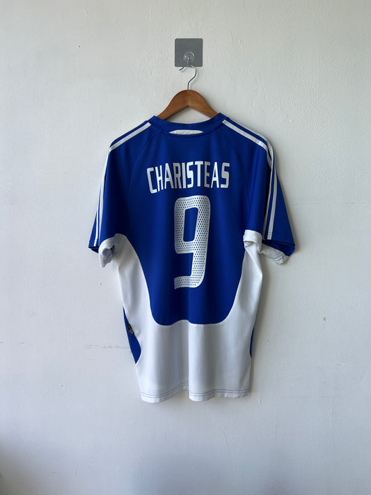 (M) Greece 2004-06 Home Shirt Charisteas #9