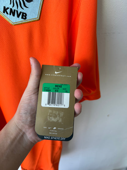 Netherlands 2006-08 Home Shirt v. Nistelrooy #9 (NEW) (XL)