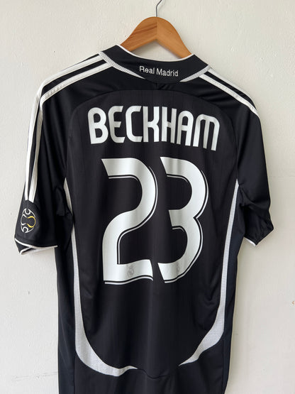 (M) Real Madrid 2006-07 Away Shirt Beckham #23