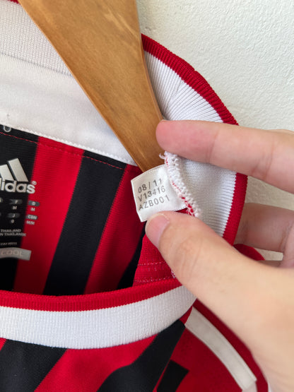 (M) AC Milan 2011-12 Home Long Sleeve Shirt Ibrahimovic #11