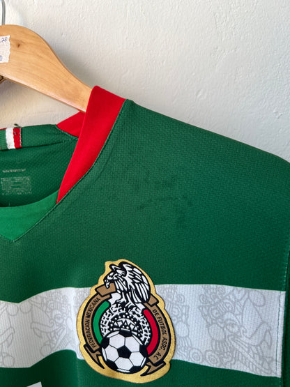 (M/L) Mexico 2006-07 Home Shirt R. Marquez #4