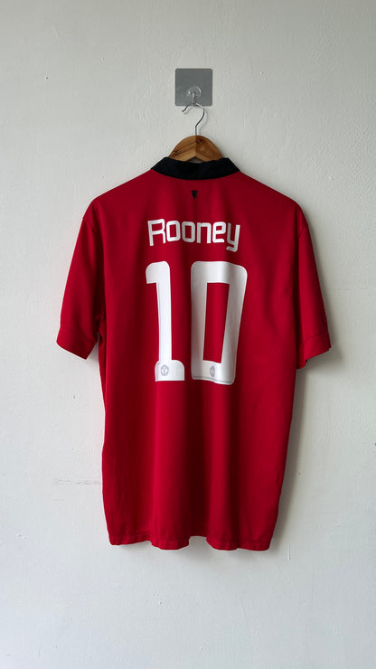 Manchester United 2013-14 Home Shirt Rooney #10 (XL)