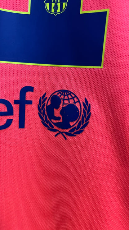 Barcelona 2014-15 Away Shirt Neymar JR. #11 (L)