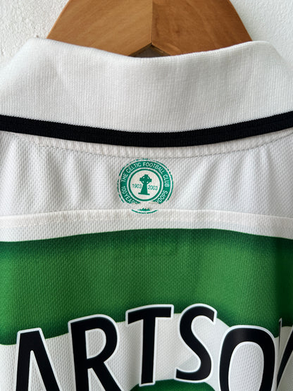 (L) Celtic 2004-05 Home Shirt Hartson #10