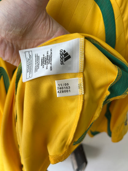 (XL) South Africa 2006-09 Home Shirt Pienaar #10 (NEW)