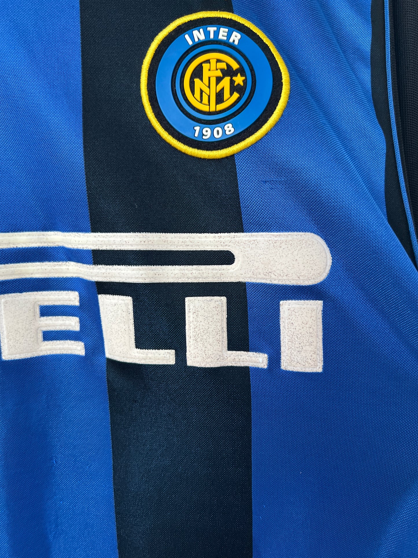 (L) Inter Milan 2000-01 Home Shirt Ronaldo #9