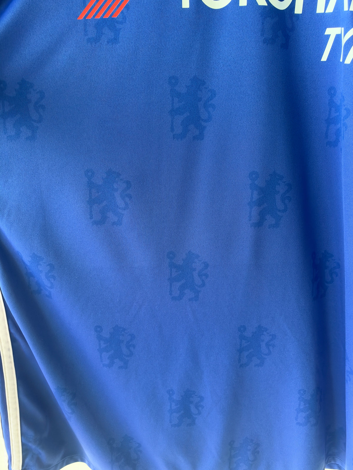 (L) Chelsea 2016-17 Home Long Sleeve Shirt Hazard #10