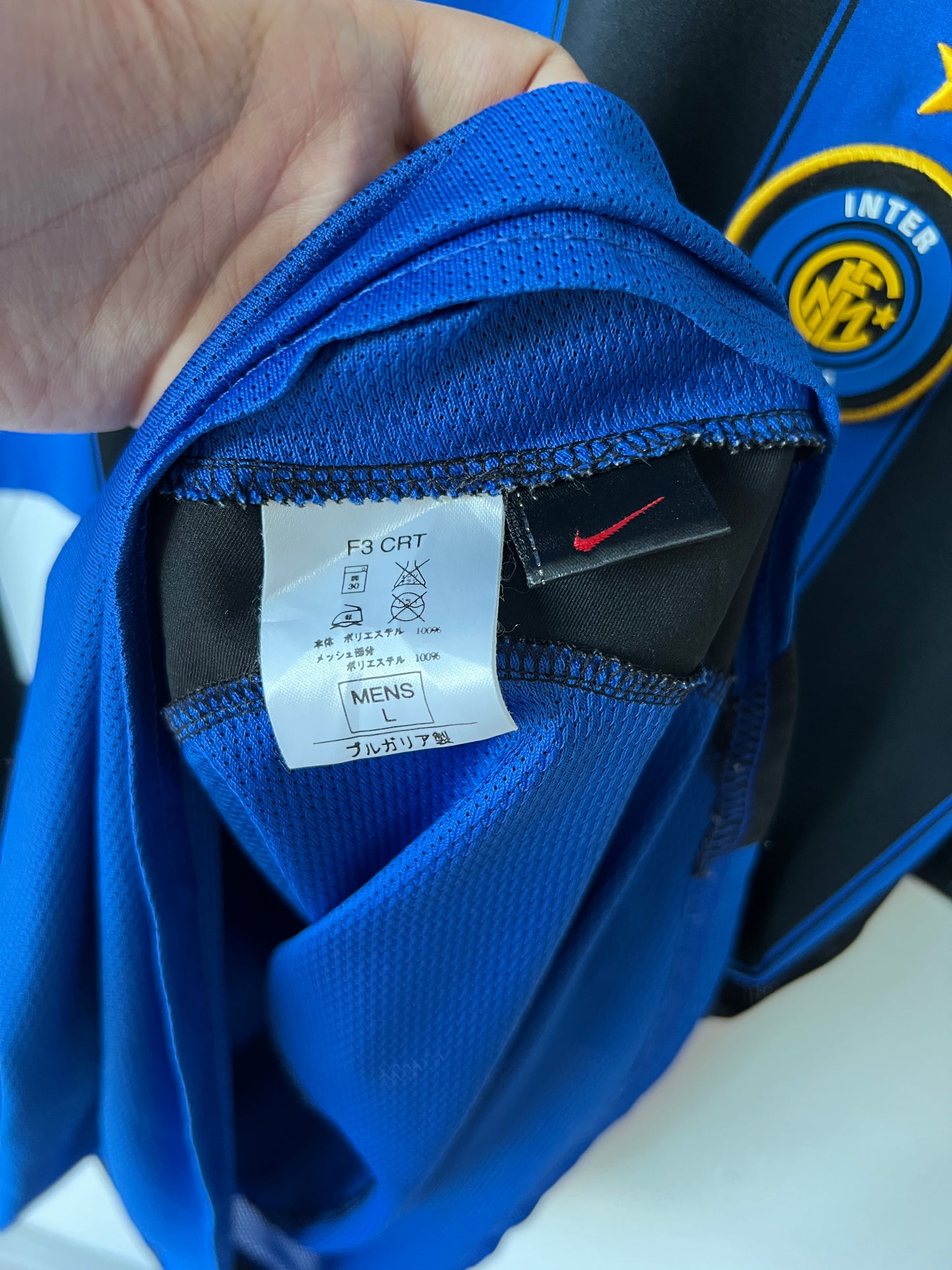 (L) Inter Milan 2003-04 Home Shirt Adriano #10