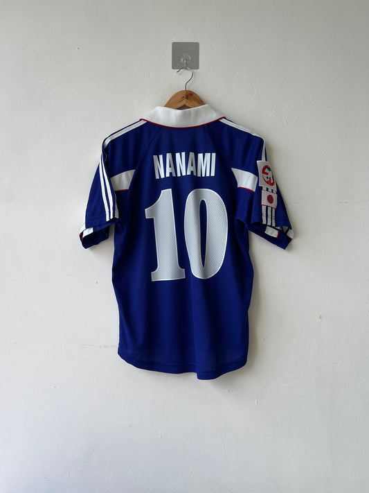 (M) Japan 1999-00 Home Player Version Shirt Nanami #10