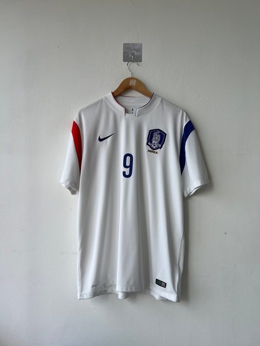 (XL) South Korea 2014-15 Away Shirt H. M. Son #9
