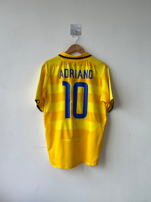 (M) Inter Milan 2003-04 Away Shirt Adriano #10