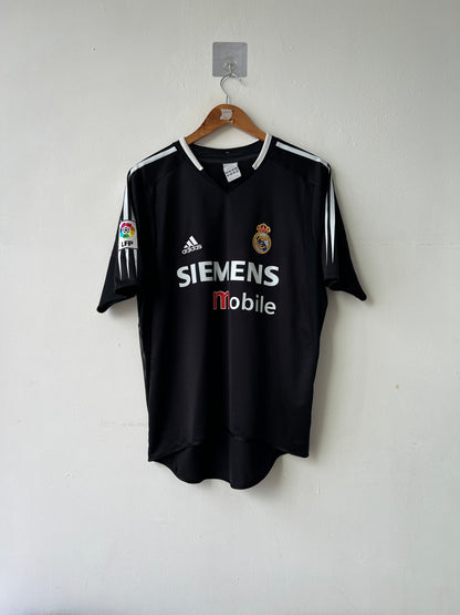 (M fits L) Real Madrid 2004-05 Away Shirt Ronaldo #9