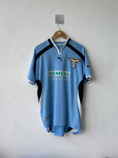 (L) Lazio 2000-01 Home Shirt Crespo #10