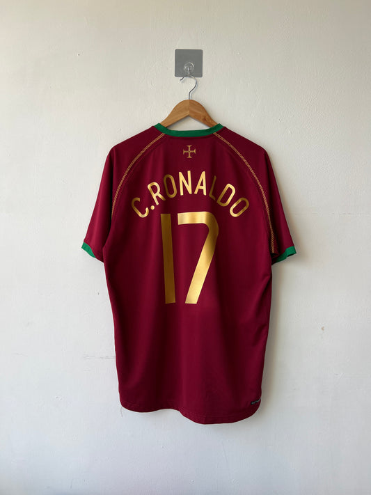 Portugal 2006-08 Home Shirt C. Ronaldo #17 (L)