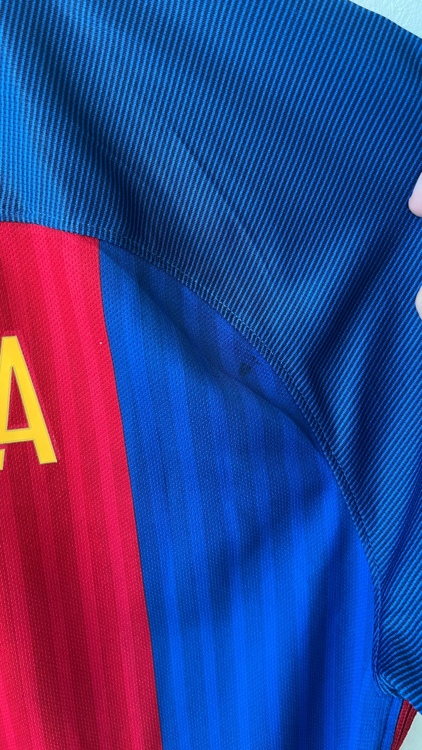 Barcelona 2016-17 Home Shirt A. Iniesta #8 (M)