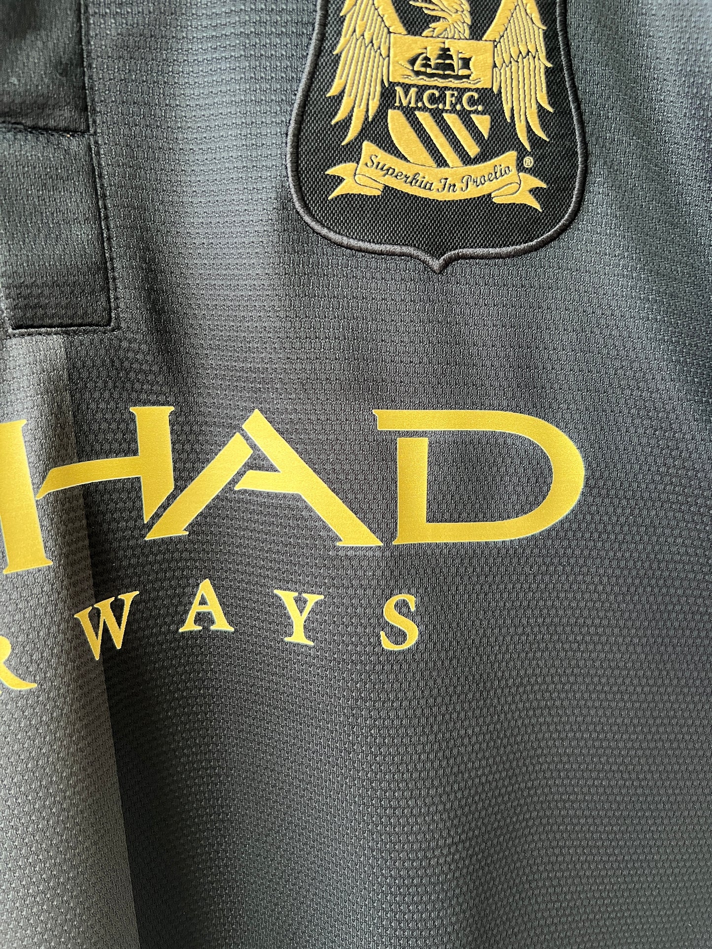 (L) Manchester City 2013-14 Away Shirt Kun Aguero #16