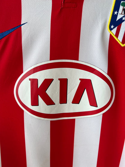(L) Atletico Madrid 2009-10 Home Shirt Forlan #7