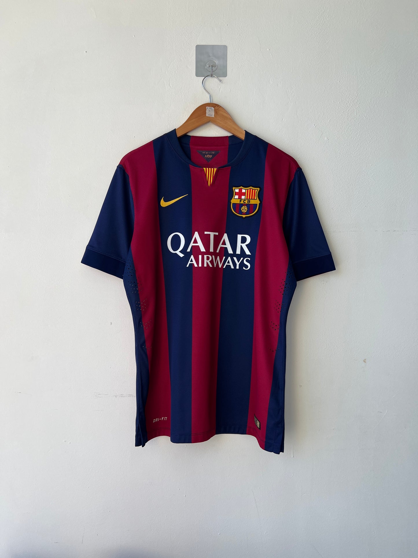 (L) Barcelona 2014-15 Home Player Version Shirt Messi #10