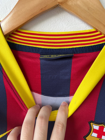 (L) Barcelona 2013-14 Home Shirt Messi #10
