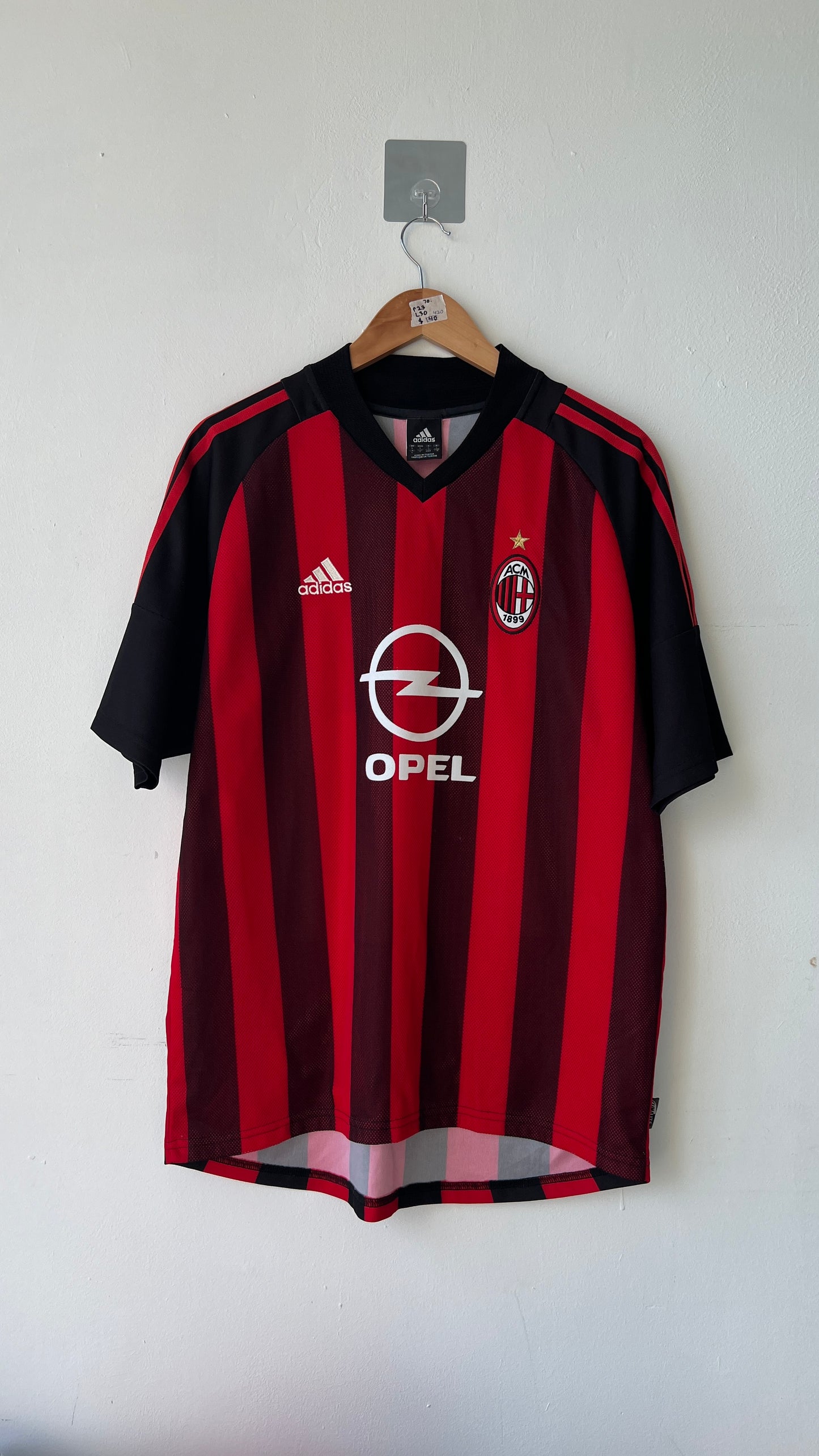 AC Milan 2002-03 Home Shirt Inzaghi #9 (L)