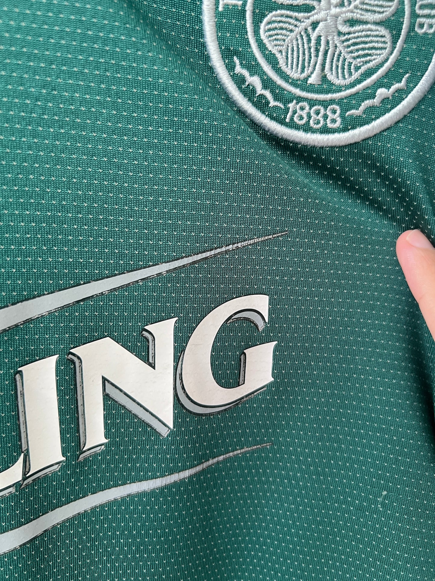 (XL) Celtic 2004-05 Away Shirt Juninho #7