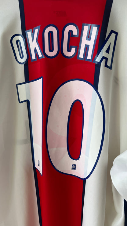 PSG 1998-99 Away Shirt Okocha #10 (L)